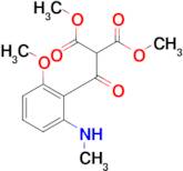 1,3-dimethyl 2-[2-methoxy-6-(methylamino)benzoyl]propanedioate