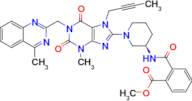 (R)-methyl 2-((1-(7-(but-2-yn-1-yl)-3-methyl-1-((4-methylquinazolin-2-yl)methyl)-2,6-dioxo-2,3,6...