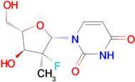 1-((2S,3S,4S,5S)-3-fluoro-4-hydroxy-5-(hydroxymethyl)-3-methyltetrahydrofuran-2-yl)pyrimidine-2,...