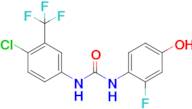 1-(4-Chloro-3-(trifluoromethyl)phenyl)-3-(2-fluoro-4-hydroxyphenyl)urea