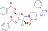 (2R,3R,4R,5R)-5-(4-benzamido-2-oxopyrimidin-1(2H)-yl)-2-((benzoyloxy)methyl)-4-chloro-4-methylte...