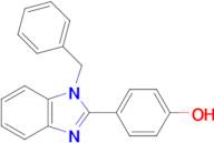4-(1-Benzyl-1H-1,3-benzodiazol-2-yl)phenol