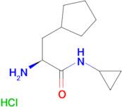 (S)-2-amino-3-cyclopentyl-N-cyclopropylpropanamide hydrochloride