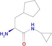 (S)-2-amino-3-cyclopentyl-N-cyclopropylpropanamide