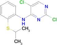 2,5-Dichloro-N-(2-(isopropylthio)phenyl)pyrimidin-4-amine