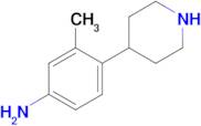 3-Methyl-4-(piperidin-4-yl)aniline