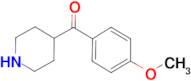 (4-Methoxyphenyl)(piperidin-4-yl)methanone