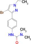 N'-[4-(4-Bromo-1-ethyl-1H-pyrazol-3-yl)phenyl]-N,N-dimethylurea