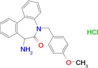 7-Amino-5-(4-methoxybenzyl)-5H-dibenzo[b,d]azepin-6(7H)-one hydrochloride