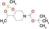 4-[1-[(Methylsulfonyl)oxy]ethyl]-1-piperidinecarboxylic acid 1,1-dimethylethyl ester