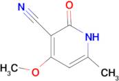 4-Methoxy-6-methyl-2-oxo-1,2-dihydropyridine-3-carbonitrile