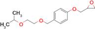 2-((4-((2-Isopropoxyethoxy)methyl)phenoxy)methyl)oxirane
