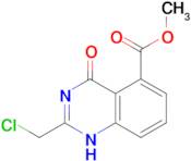 methyl 2-(chloromethyl)-4-oxo-1,4-dihydroquinazoline-5-carboxylate