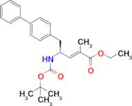 (S,E)-ethyl 5-([1,1'-biphenyl]-4-yl)-4-((tert-butoxycarbonyl)amino)-2-methylpent-2-enoate