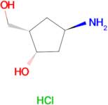 (1S,2S,4R)-4-amino-2-(hydroxymethyl)cyclopentanol hydrochloride