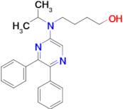 4-((5,6-Diphenylpyrazin-2-yl)(isopropyl)amino)butan-1-ol
