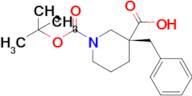 (S)-3-benzyl-1-(tert-Butoxycarbonyl)piperidine-3-carboxylic acid