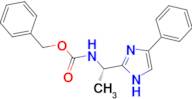 (S)-benzyl (1-(4-phenyl-1H-imidazol-2-yl)ethyl)carbamate