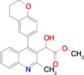 methyl 2-(4-(chroman-6-yl)-2-methylquinolin-3-yl)-2-hydroxyacetate