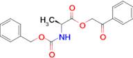 2-Oxo-2-phenylethyl ((benzyloxy)carbonyl)-L-alaninate