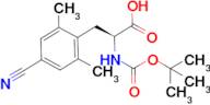 (S)-2-((tert-Butoxycarbonyl)amino)-3-(4-cyano-2,6-dimethylphenyl)propanoic acid