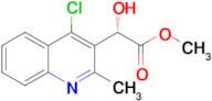 (S)-methyl 2-(4-chloro-2-methylquinolin-3-yl)-2-hydroxyacetate