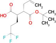 (2R,3S)-3-(tert-butoxycarbonyl)-2-(3,3,3-trifluoropropyl)hex-5-enoic acid