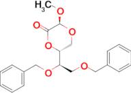 (3S,6R)-6-((R)-1,2-bis(benzyloxy)ethyl)-3-methoxy-1,4-dioxan-2-one