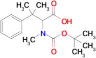 2-((tert-Butoxycarbonyl)(methyl)amino)-3-methyl-3-phenylbutanoic acid