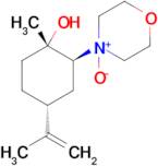 4-((1S,2S,5R)-2-hydroxy-2-methyl-5-(prop-1-en-2-yl)cyclohexyl)morpholine 4-oxide