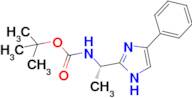 (S)-tert-butyl (1-(4-phenyl-1H-imidazol-2-yl)ethyl)carbamate