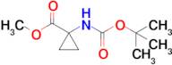 Methyl 1-((tert-butoxycarbonyl)amino)cyclopropanecarboxylate