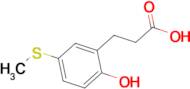 3-[2-Hydroxy-5-(methylthio)phenyl]propanoic acid