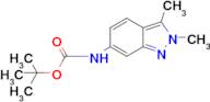 Tert-butyl (2,3-dimethyl-2H-indazol-6-yl)carbamate