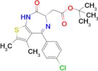 (S)-tert-butyl 2-(5-(4-chlorophenyl)-6,7-dimethyl-2-oxo-2,3-dihydro-1H-thieno[2,3-e][1,4]diazepi...