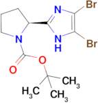 (S)-tert-butyl 2-(4,5-dibromo-1H-imidazol-2-yl)pyrrolidine-1-carboxylate