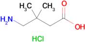 4-Amino-3,3-dimethylbutanoic acid hydrochloride
