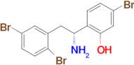 (R)-2-(1-amino-2-(2,5-dibromophenyl)ethyl)-5-bromophenol