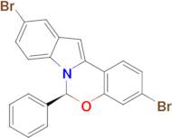 (S)-3,10-dibromo-6-phenyl-6H-benzo[5,6][1,3]oxazino[3,4-a]indole