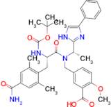 5-{[(2S)-2-{[(tert-butoxy)carbonyl]amino}-3-(4-carbamoyl-2,6-dimethylphenyl)-N-[(1S)-1-(4-phenyl-1H-imidazol-2-yl)ethyl]propanamido]methyl}-2-methoxybenzoic acid
