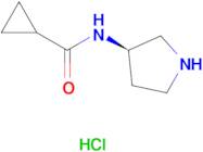 (R)-N-(pyrrolidin-3-yl)cyclopropanecarboxamide hydrochloride