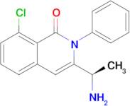(R)-3-(1-aminoethyl)-8-chloro-2-phenylisoquinolin-1(2H)-one