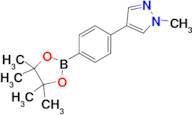 1-Methyl-4-[4-(4,4,5,5-tetramethyl-1,3,2-dioxaborolan-2-yl)phenyl]-1H-pyrazole