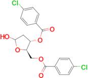 ((2R,3S)-3-((4-chlorobenzoyl)oxy)-5-hydroxytetrahydrofuran-2-yl)methyl 4-chlorobenzoate