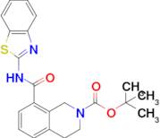 tert-Butyl 8-(benzo[d]thiazol-2-ylcarbamoyl)-3,4-dihydroisoquinoline-2(1H)-carboxylate