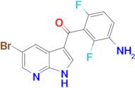 (3-Amino-2,6-difluorophenyl)(5-bromo-1H-pyrrolo[2,3-b]pyridin-3-yl)methanone