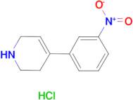 4-(3-Nitrophenyl)-1,2,3,6-tetrahydropyridine hydrochloride