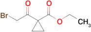 Ethyl 1-(2-bromoacetyl)cyclopropanecarboxylate