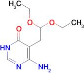 6-amino-5-(2,2-diethoxyethyl)-3,4-dihydropyrimidin-4-one
