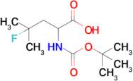 2-(tert-Butoxycarbonylamino)-4-fluoro-4-methylpentanoic acid